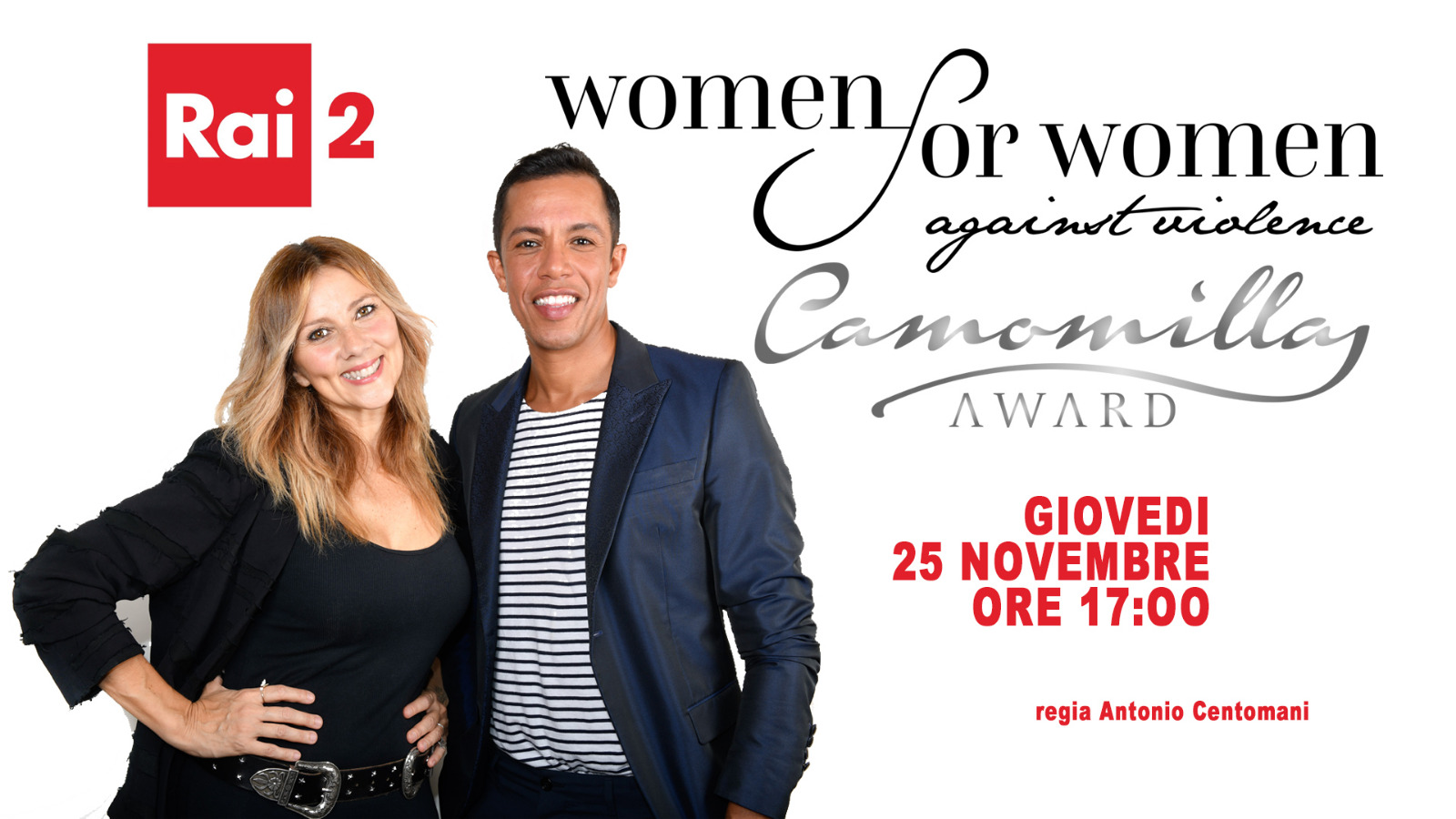 SU RAI DUE IL 25 NOVEMBRE LA KERMESSE WOMEN FOR WOMEN